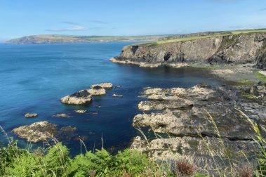 The Coast Path towards Newport