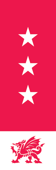 3 Star Visit Wales rating logo